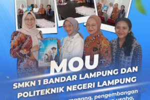 SMK Negeri 1 Bandar Lampung Jalin Kerjasama Strategis dengan Politeknik Negeri Lampung