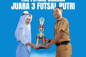 Tim Futsal Putri SMK Negeri 1 Bandar Lampung Raih Juara 3 di Kejuaraan Futsal Student Women 2025