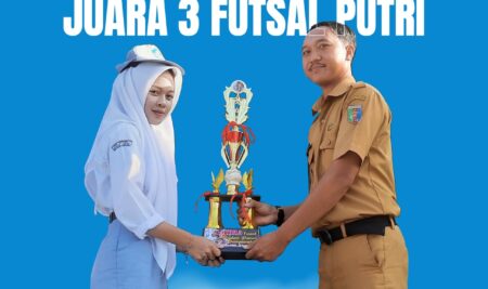 Tim Futsal Putri SMK Negeri 1 Bandar Lampung Raih Juara 3 di Kejuaraan Futsal Student Women 2025