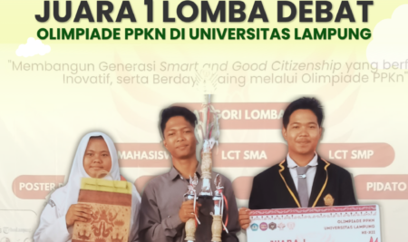 SKANSA Juara! Tim Debat SMKN 1 Bandar Lampung Raih Podium Tertinggi di Universitas Lampung